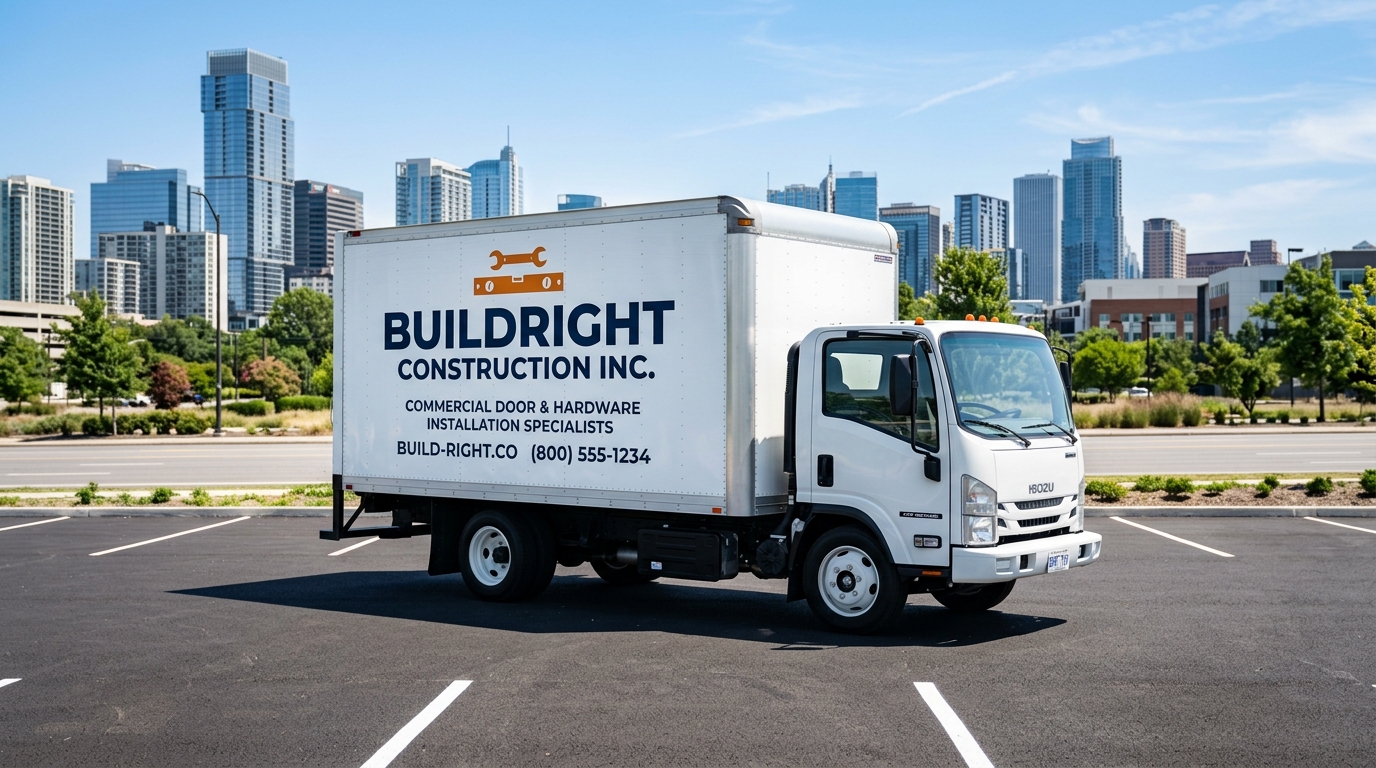 BuildRight Construction 16 FT Box Truck
